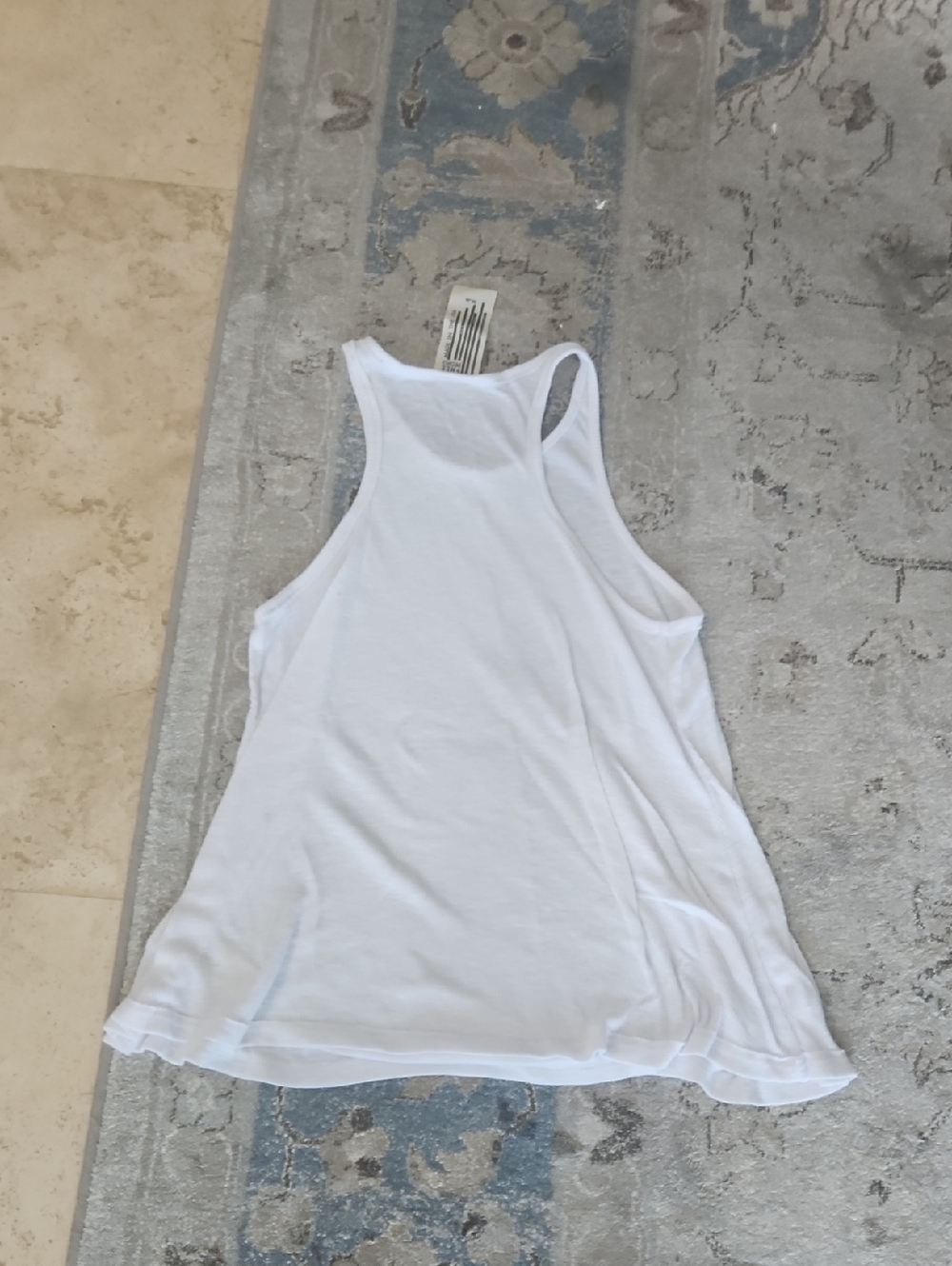 Free People White Racerback Tank - Picture 3 of 3